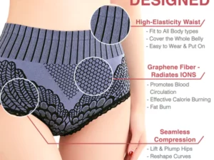 High Waist Graphene Fiber Briefs
