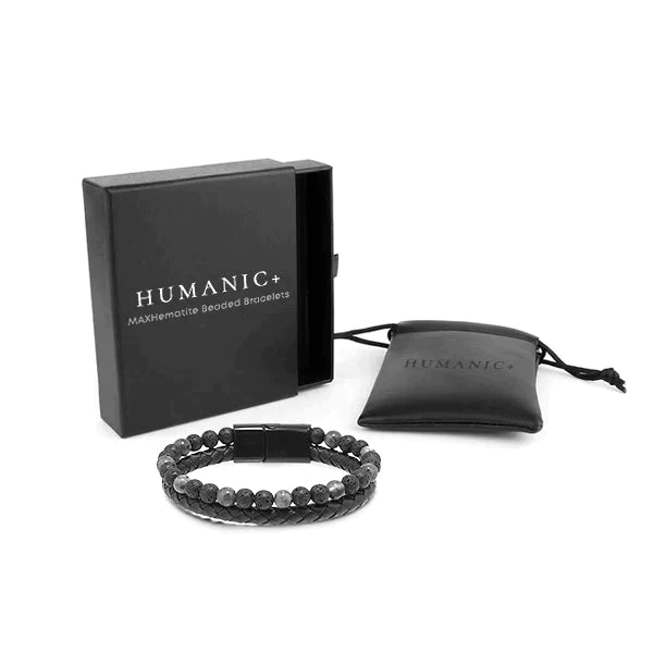 Humanic+ Pro MAXHematie Tijgeroog lava armband