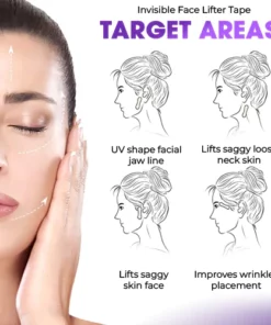 Cinta d'aixecament facial invisible (40 unitats)