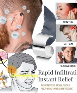 KyaniteION Tinnitus Ear Cuff Set