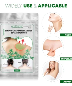 LYMPHO LymphaticDrainage BotanicalPatch