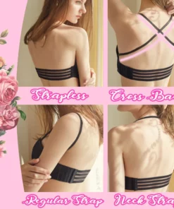 Lace Strapless Drawstring Perfect Bandeau