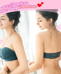 Lace Strapless Drawstring Perfect Bandeau