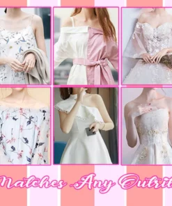 Lace Strapless Drawstring Perfect Bandeau