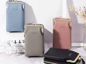 Large Capacity Leather Crossbody Bag