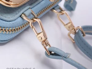 Large Capacity Leather Crossbody Bag