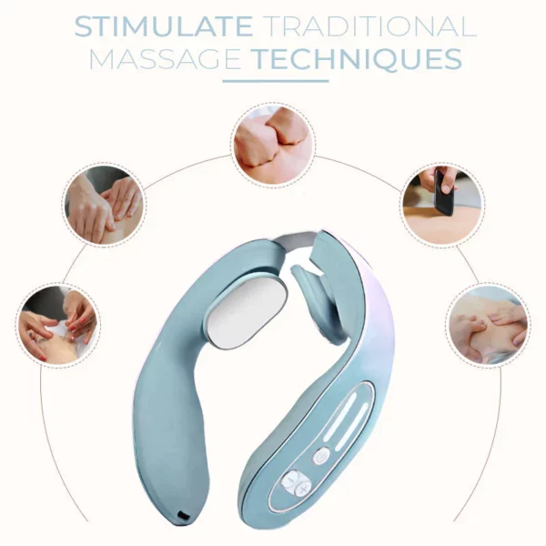 LipoCare الٽراسونڪ EMS NeckMassager