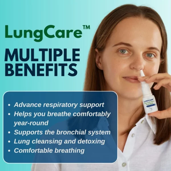 LungCare™ Temizleyici ve Onarıcı Burun Spreyi