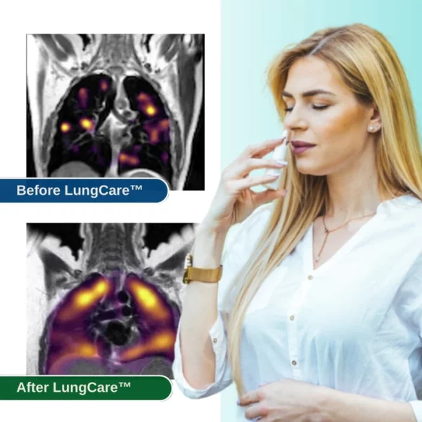 LungCare™ स्वच्छ आणि अनुनासिक स्प्रे दुरुस्ती