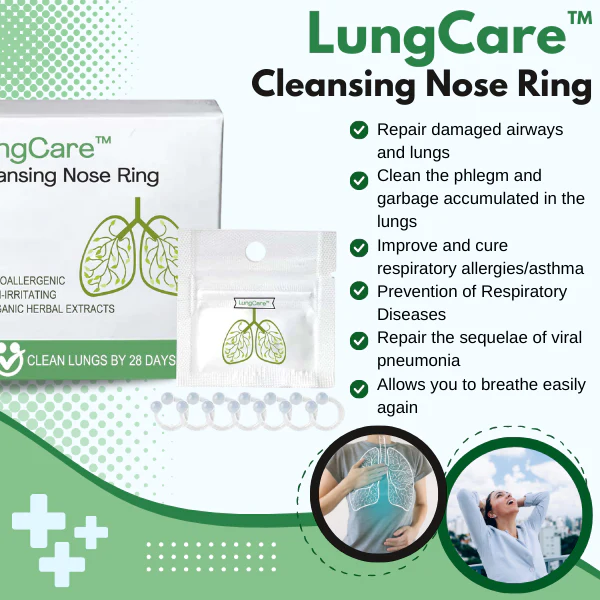 Čistící kroužek na nos LungCare™
