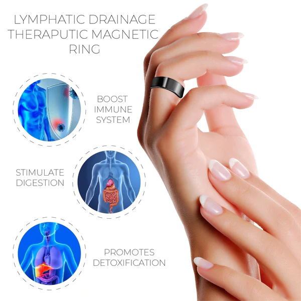 LymphDrainage SlimFit MagneticTherapy Ring