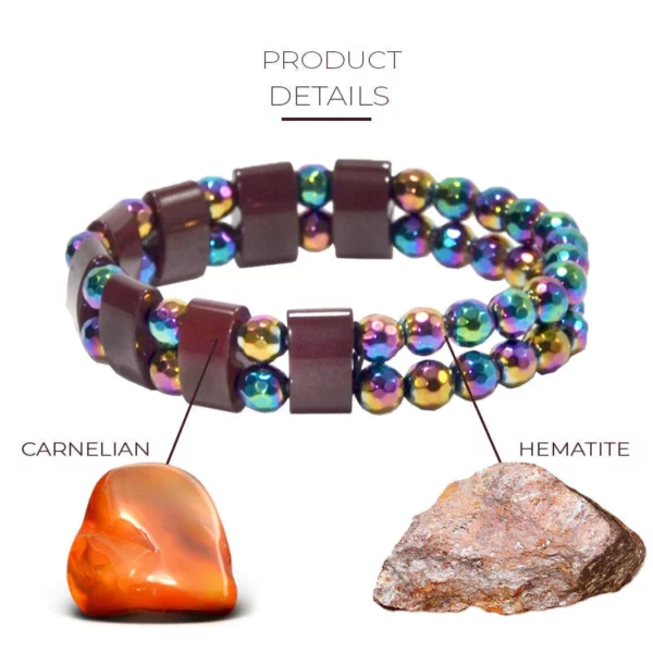 Bracelet LymphUnclog CarnelianDetox