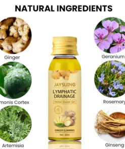 Lymphatic Drainage Herbal Shower Gel