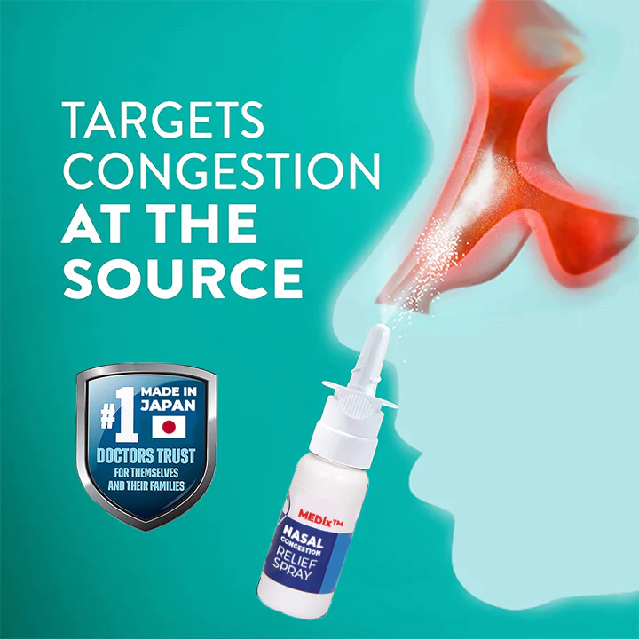 MEDix™ Japanese Nasal Congestion Relief Spray