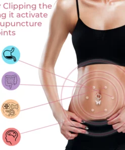 MagnePress Umbilical Acupressure Detox Navel Ring