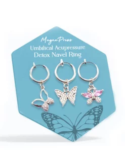 MagnePress Umbilical Acupressure Detox Navel Ring