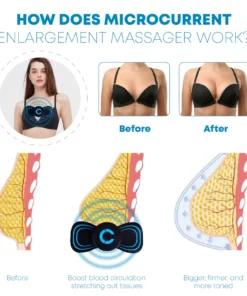Microcurrent BreastPlumping Enlargement Massager