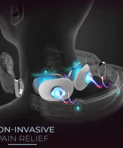 Microcurrent PulseAcupucnture Neck Lymphvity Massager