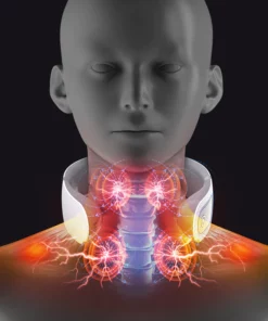 Microcurrent PulseAcupucnture Neck Lymphvity Massager