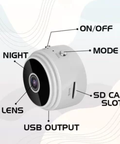 Mini 1080p HD Wireless Magnetic Security Camera