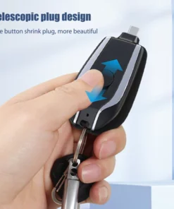 Mini Power Emergency Pod Keychain Charger