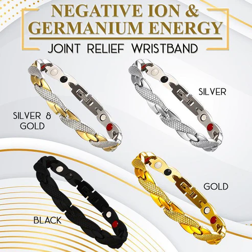 Gelenk-Relief-Armband mit negativer Ionen- und Germaniumenergie