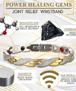 Negative Ion And Germanium Energy Joint Relief Wristband