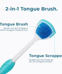 Oral Hygiene Brush & Tongue Cleansing Gel