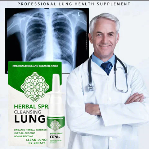 Organic Herbal Lung Cleanse Repair Nasenspray