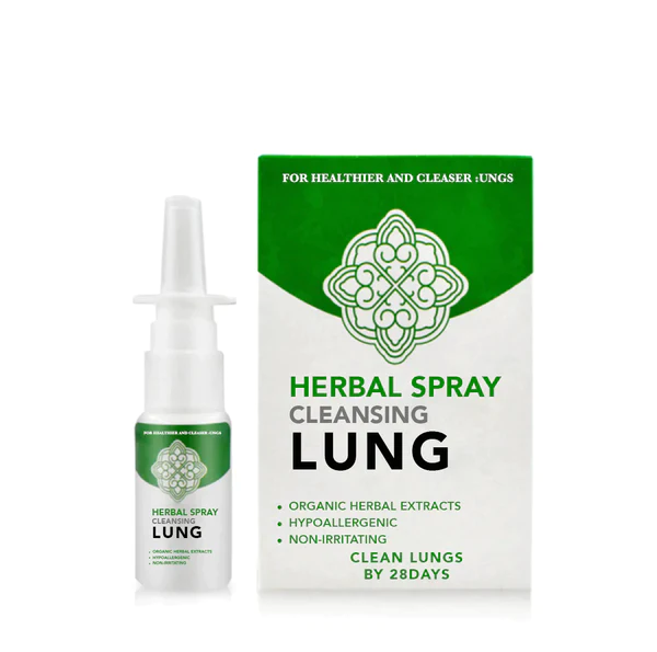 Lífrænt Lung Cleanse Repair Spray fyrir náttúrulyf