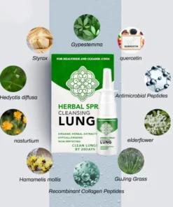 Organic Herbal Lung Cleanse Repair Spray