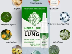 Organic Herbal Lung Cleanse Repair Spray