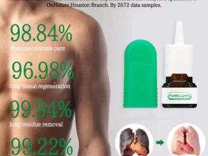 PURELUNG® Organic Herbal Lung Restoration and Revitalizer Nasal Spray-Pro Formula