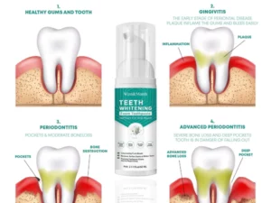 PearlWhite StainOff Mousse Toothpaste
