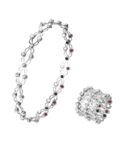 PreSlim 2 in 1 Adjustable MagneticTherapy Transforming Bracelet Ring