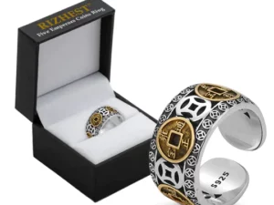 RIZHEST™ Five Emperors Coins Ring
