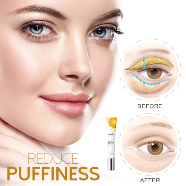 SADOER Crema de ojos iluminadora con vitamina C