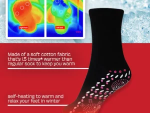 Shape Z™ Acupressure Self-Heating Shaping Sock