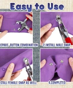Snap Button DIY Craft Kit