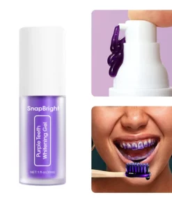 SnapBright Purple Teeth Whitening Gel