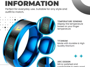 Temperature Monitor Therapeutic Ring