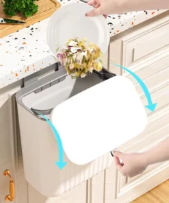 Wall Mounted Kitchen Trash Can