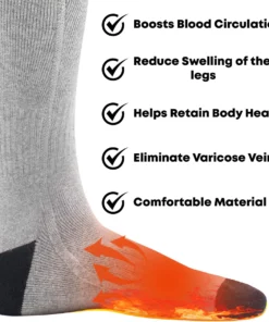 WarmPlus Electric VeinCare HeatingSocks