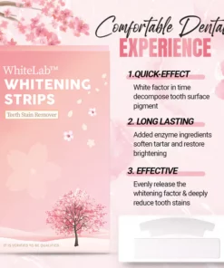 WhiteLab™ Teeth Stain Removal Whitening Strips
