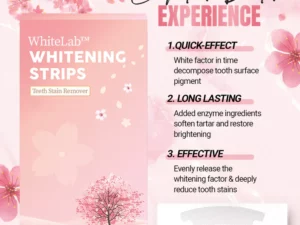 WhiteLab™ Teeth Stain Removal Whitening Strips