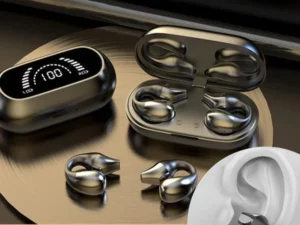 Wireless Ear Clip Bone Conduction Headphones