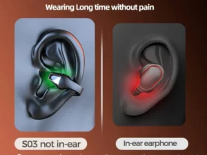 Wireless Ear Clip Bone Conduction Headphones