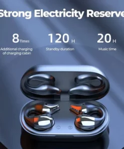 Wireless Ear Clip Bone Conduction Headphones