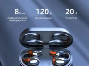 Wireless Ear Clip Bone Conduction Headphones