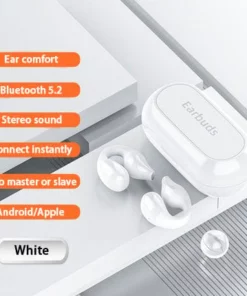 Wireless Ear Clip Bone Conduction Headphones